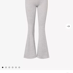 Gray Flared Leggings